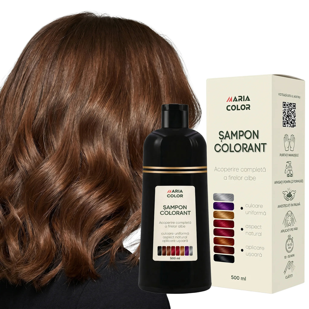 Șampon pentru colorarea părului alb, 500ml - MARIACOLOR™