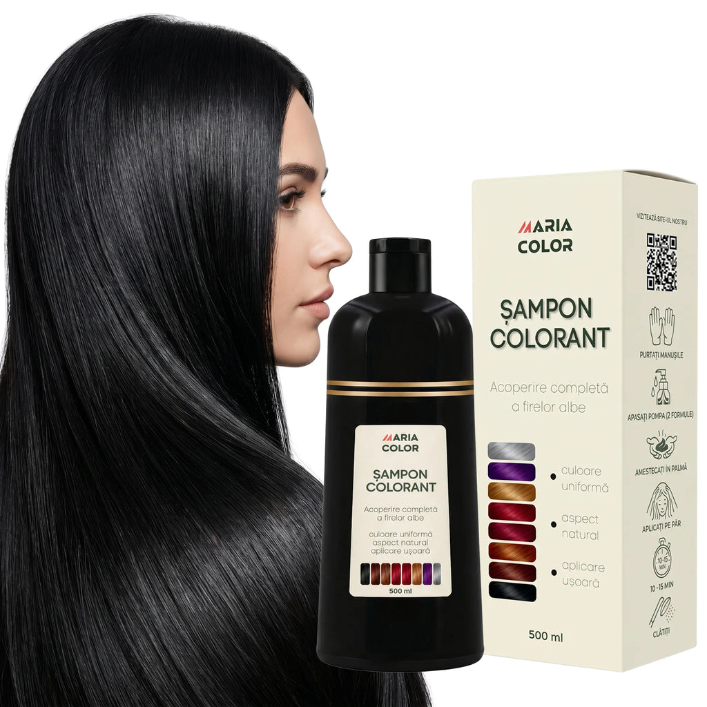 Șampon pentru colorarea părului alb, 500ml - MARIACOLOR™