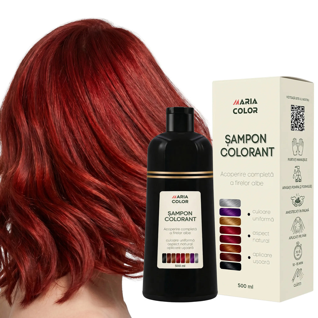 Șampon pentru colorarea părului alb, 500ml - MARIACOLOR™