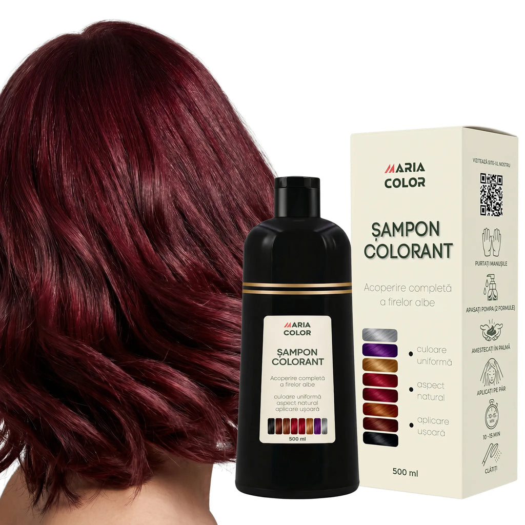 Șampon pentru colorarea părului alb, 500ml - MARIACOLOR™