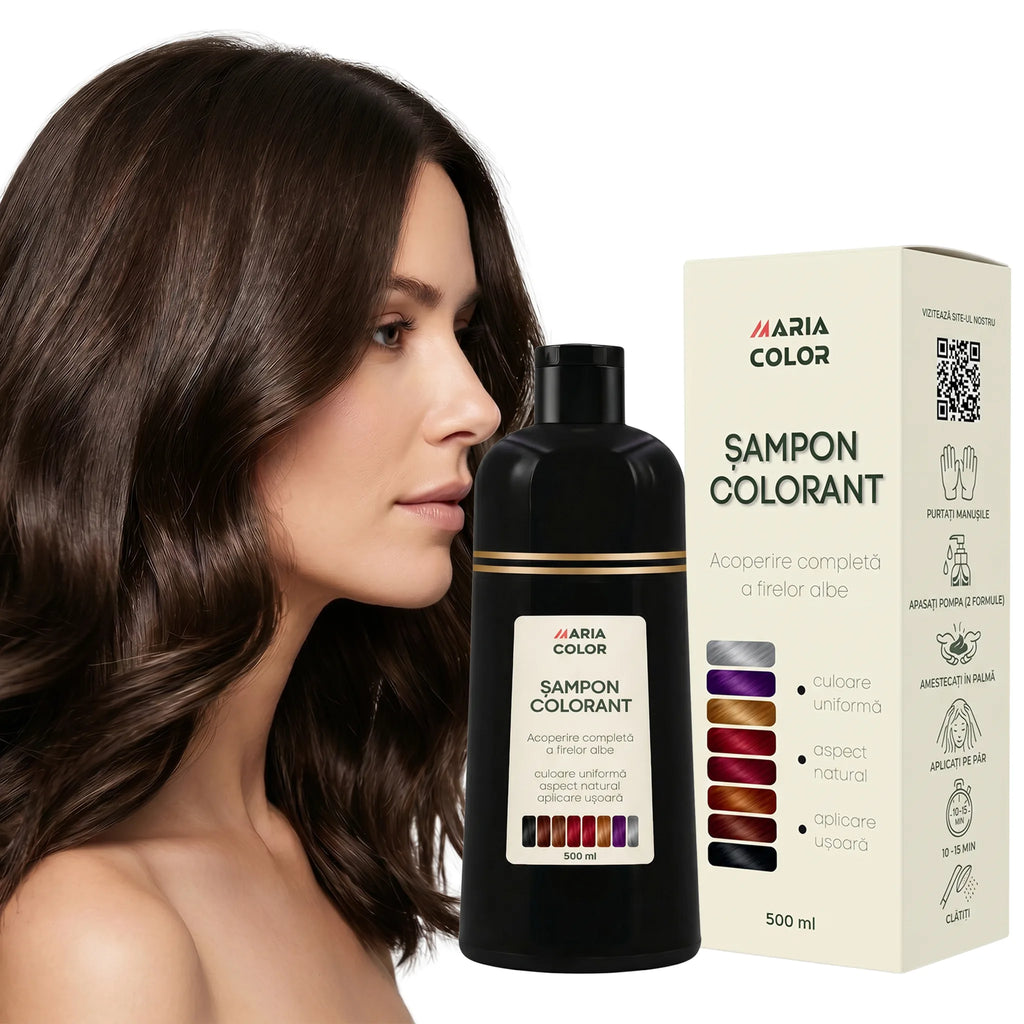 Șampon pentru colorarea părului alb, 500ml - MARIACOLOR™